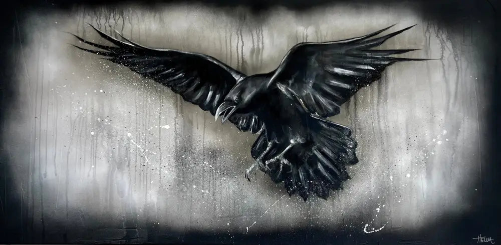 Hrafn Á Flugi 80X160 Cm