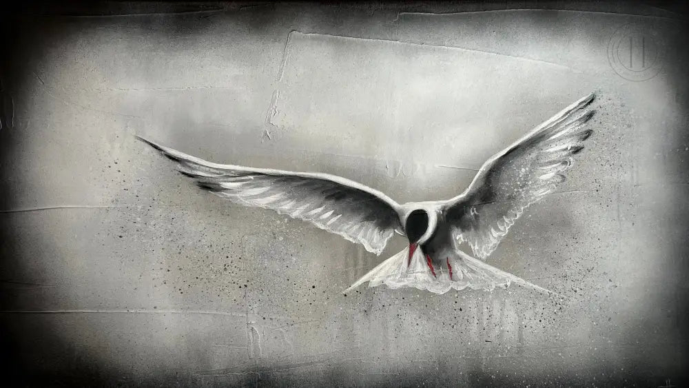 Kría Á Flugi 50X90 Cm