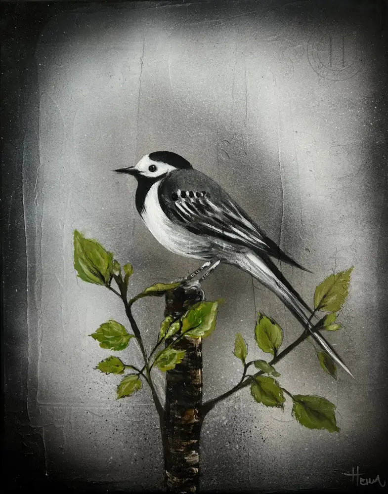 Maríuerla Situr Á Grein- 40X50Cm