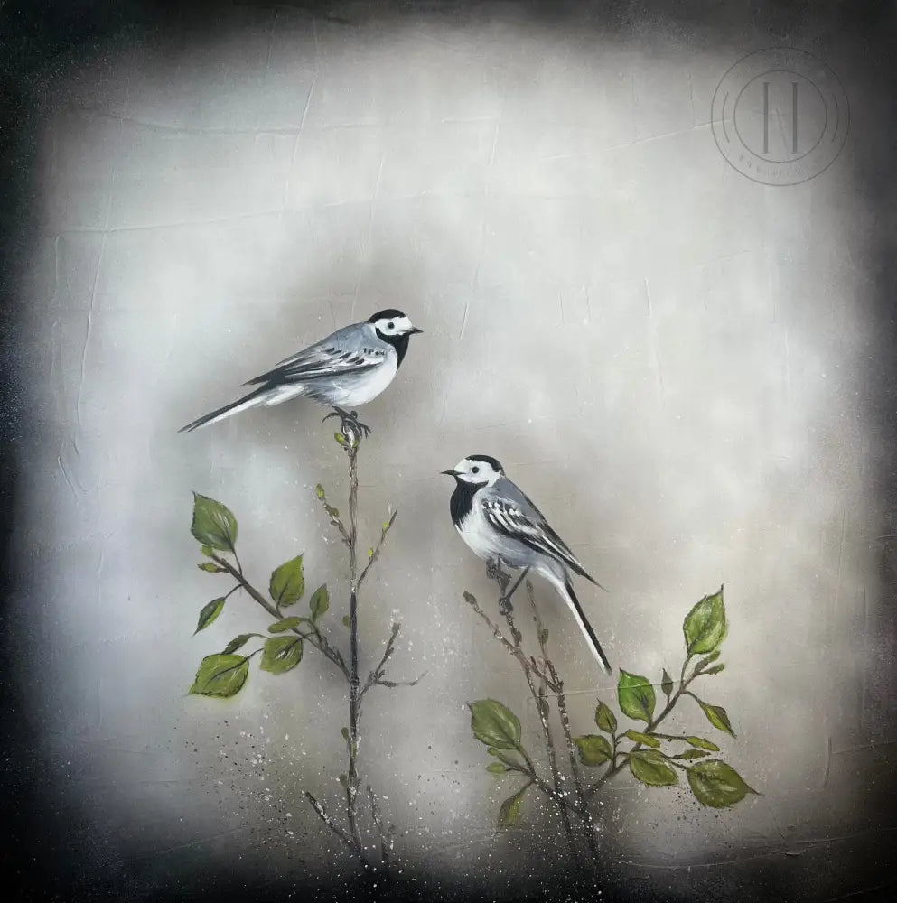 Maríuerlur Á Birki - 100X100 Cm