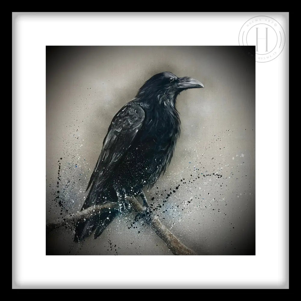 Nr 20 - Hrafn 32X32Cm