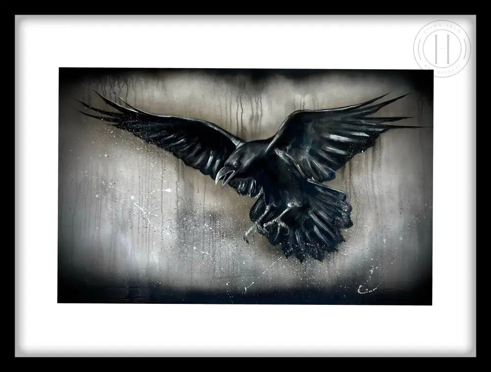 Nr 25 -Hrafn 30X40 Cm