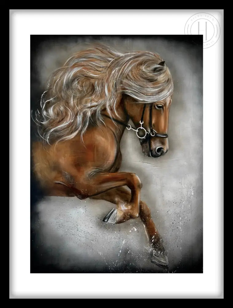 28 Hestur 30 X 40 Cm