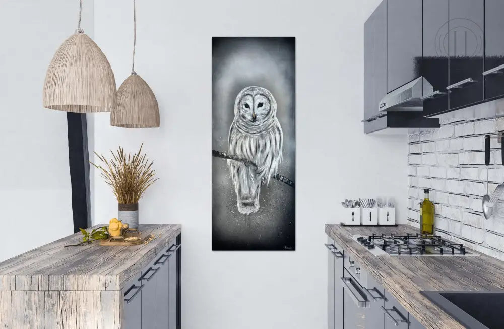 Ugla Á Grein - 40X90 Cm