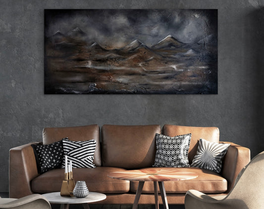 Í stormi og hríð - 80 x 160 cm