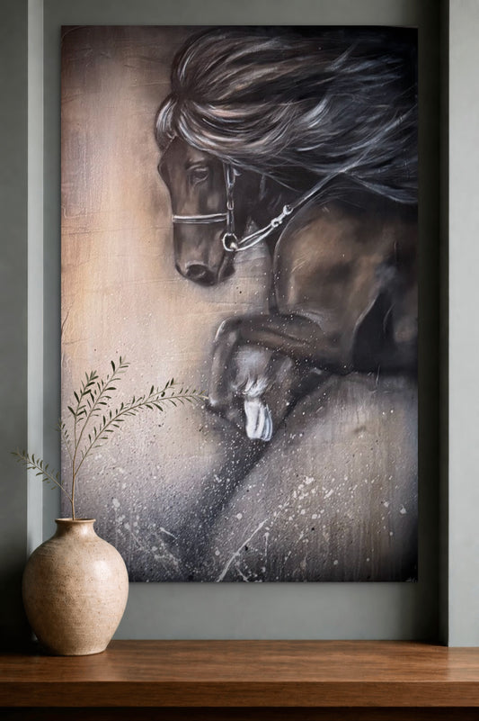 Hestur 80 x 100 cm