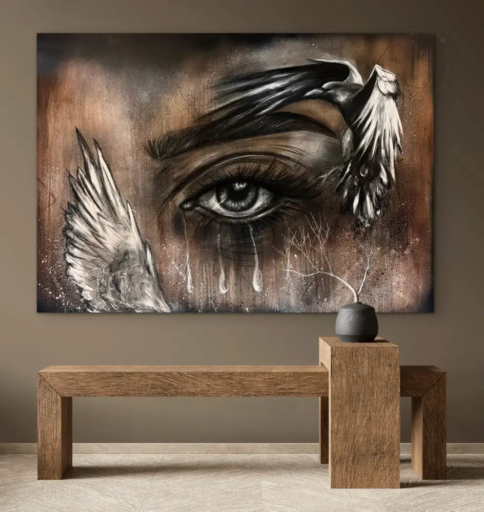 Fjötrar sorgarinnar-100x140 cm