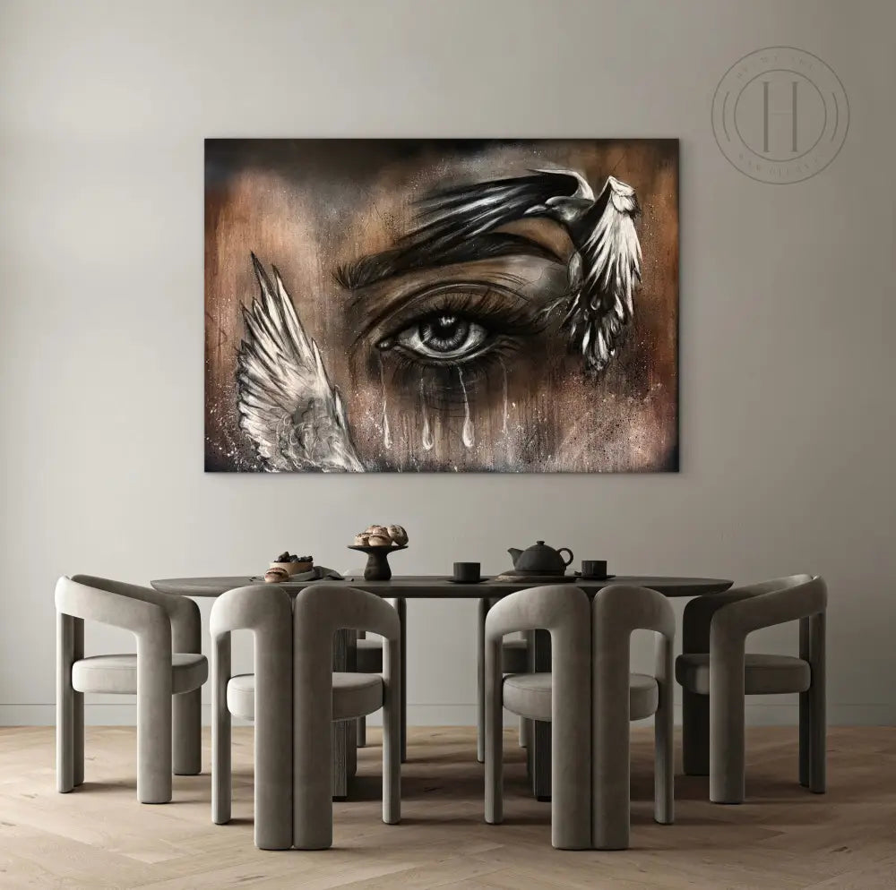 Fjötrar sorgarinnar-100x140 cm