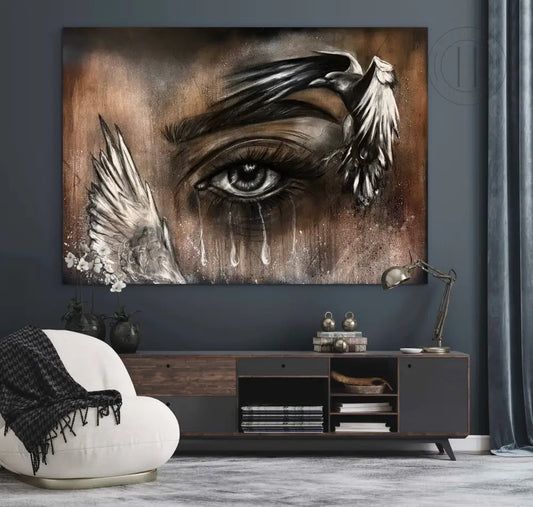 Fjötrar sorgarinnar-100x140 cm