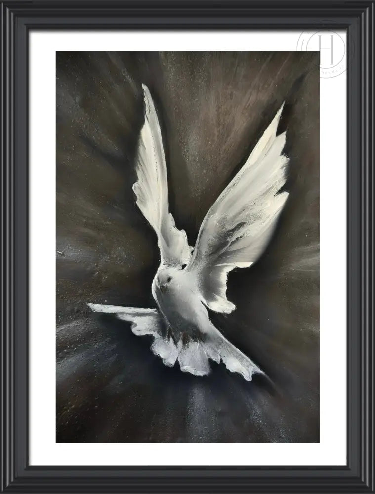 Friðarflug - 40 x 50 cm