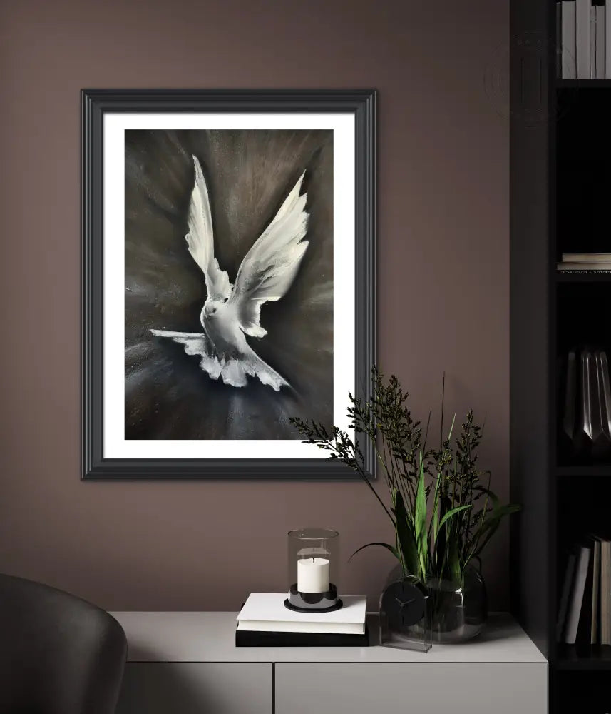 Friðarflug - 40 x 50 cm
