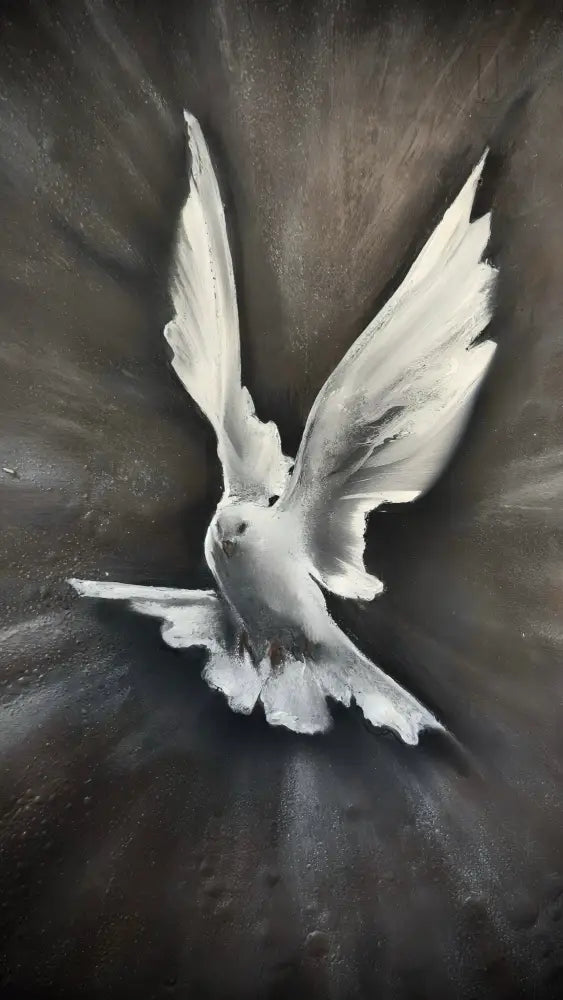 Friðarflug - 40 x 50 cm
