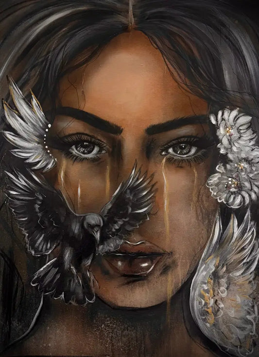 Græt gulli -60 x 80 cm