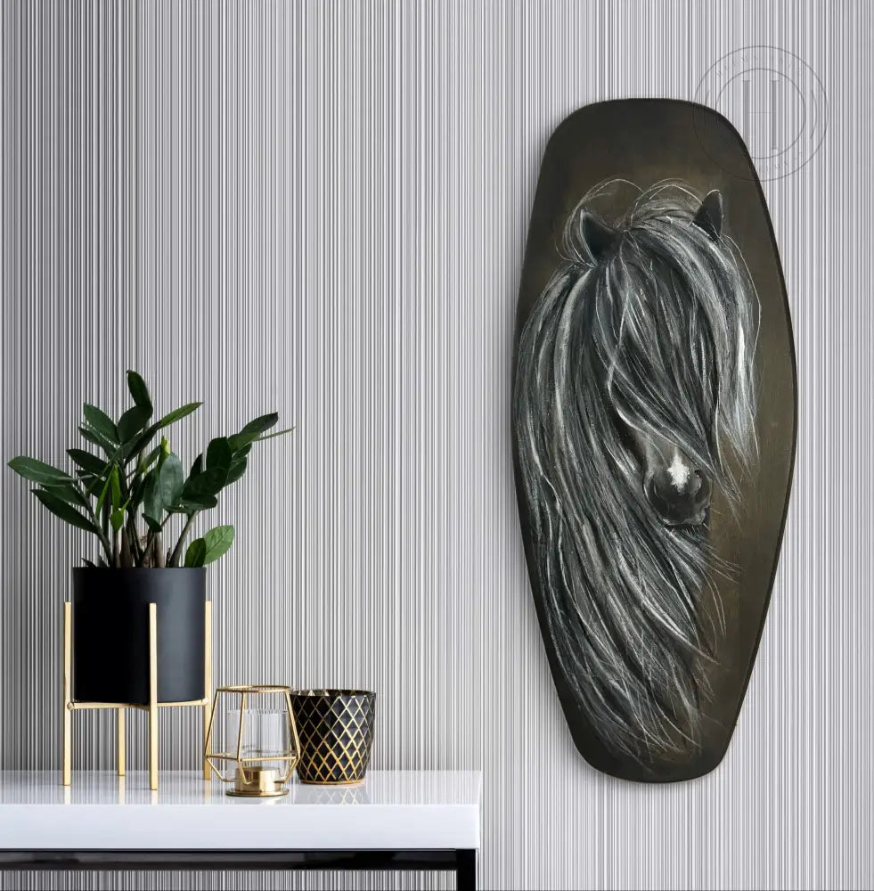 Hestaplatti 20 x 50 cm
