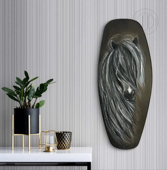 Hestaplatti 20 x 50 cm
