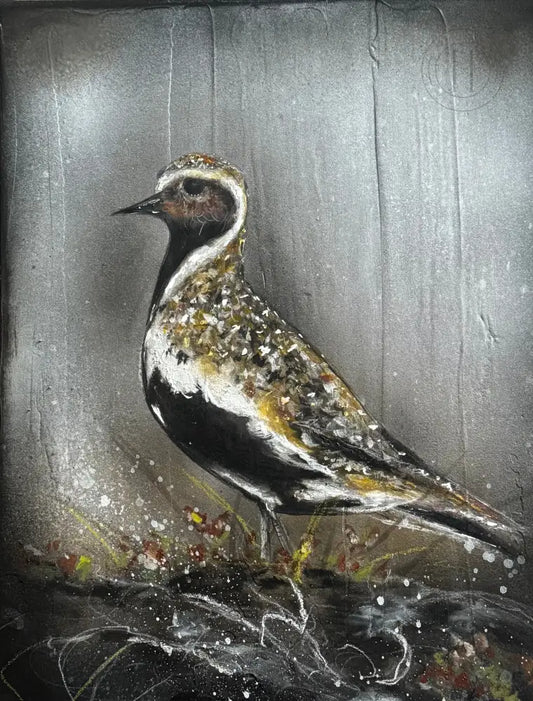 Lóan er komin - 40 x 50 cm