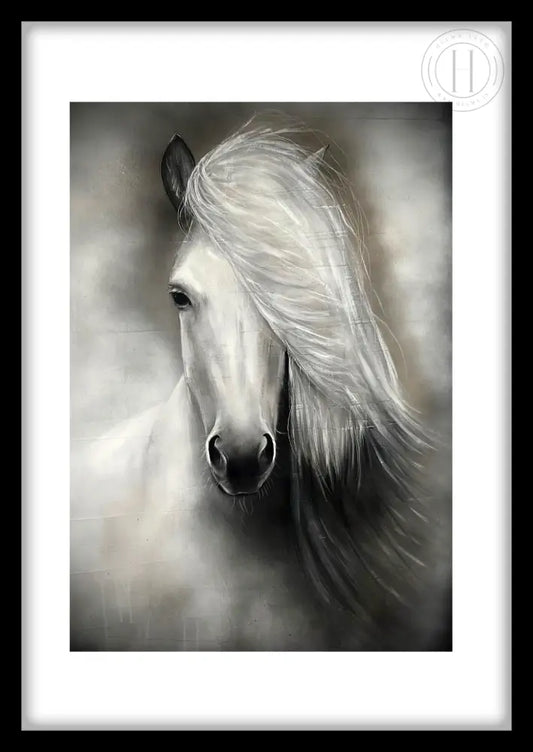 Nr 39 Hestur - 30 X 40 Cm