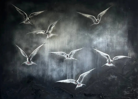 Storminn hefur lægt 150 x 180 cm