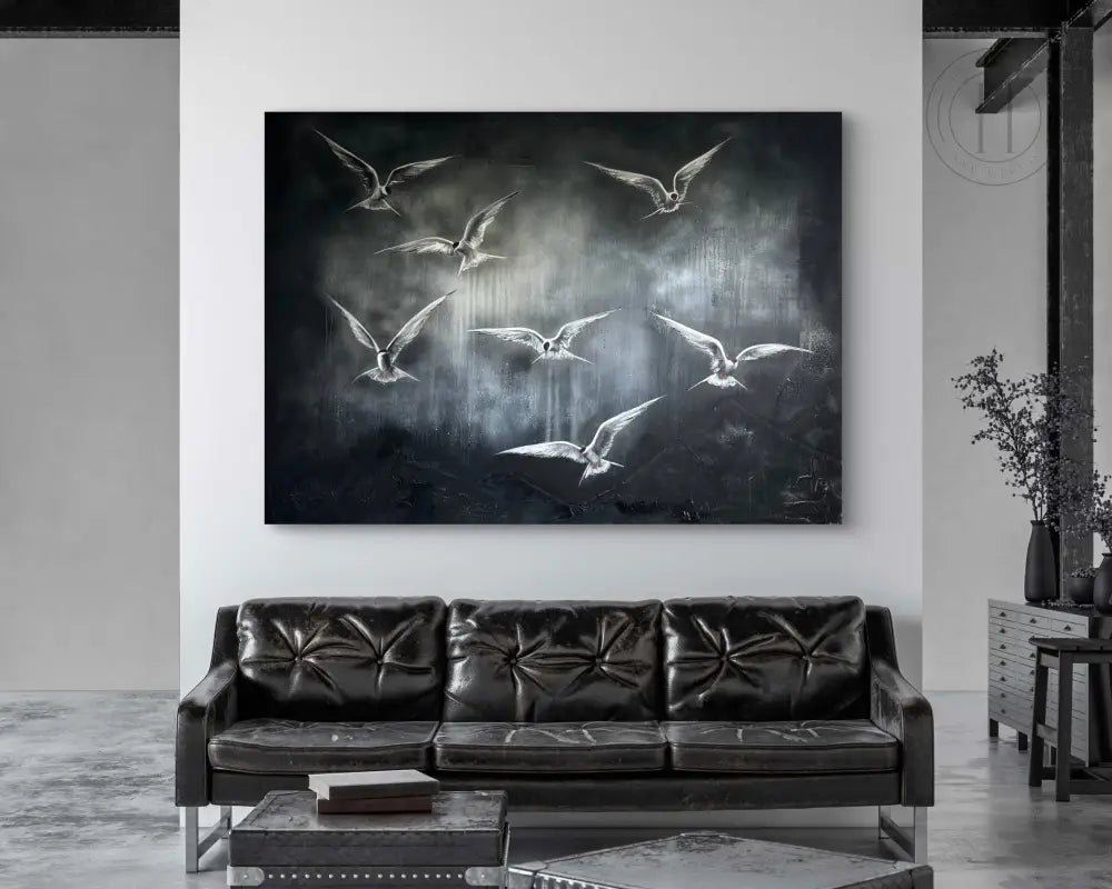 Storminn hefur lægt 150 x 180 cm